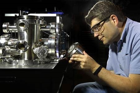 Nils Hansen, a physical chemist, working